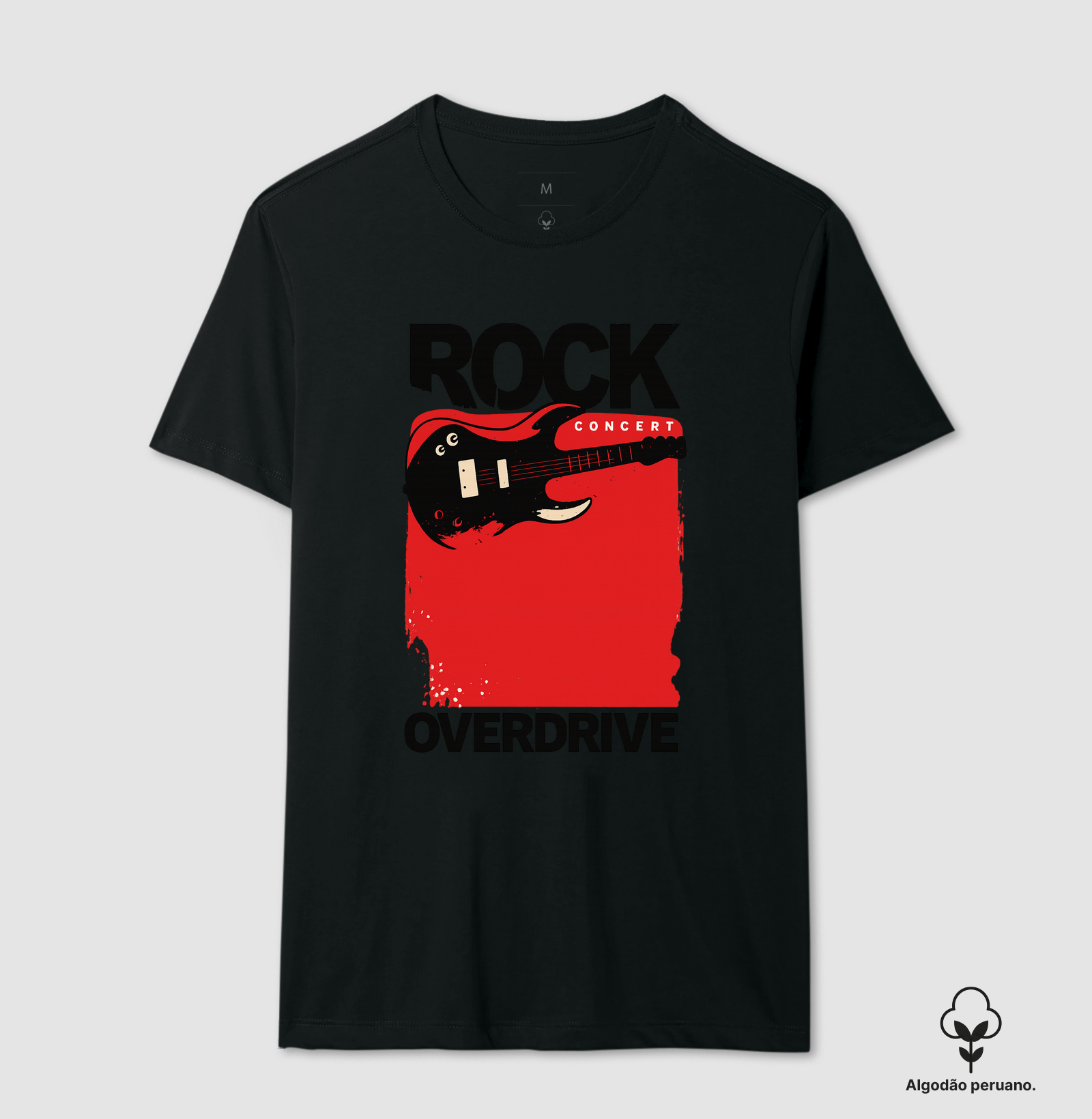camiseta-overdrive-rock-concert-guitarra