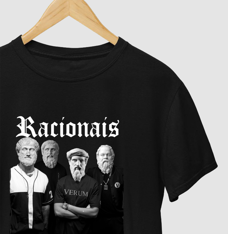 Camiseta Racionais – Filosofia da Razão | Camiseta Filosófica