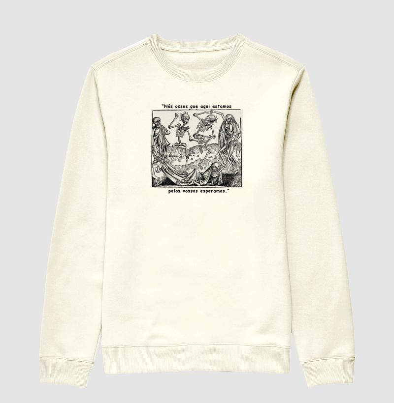 Suéter Moletom Memento Mori II - Suéter Moletom