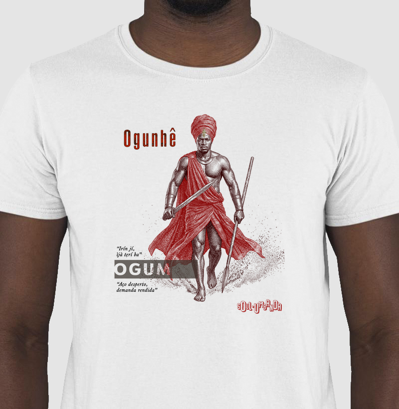 camiseta OGUM iorubá masculina