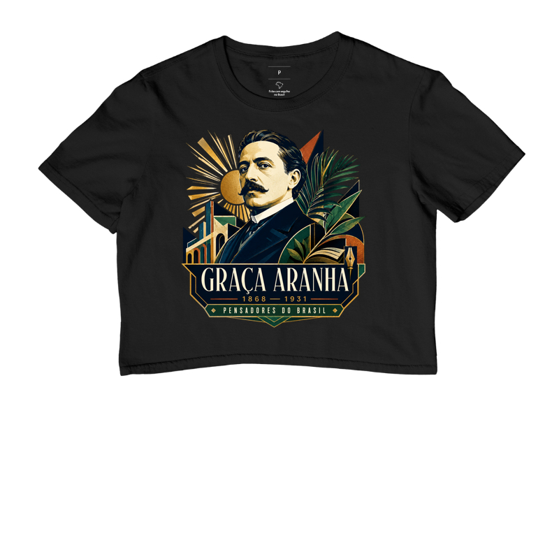 Camiseta Graça Aranha - Pensadores do Brasil