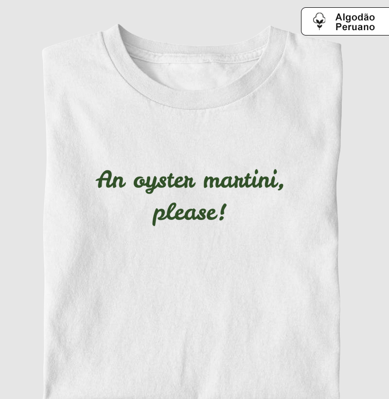 Camiseta Oyster Martini