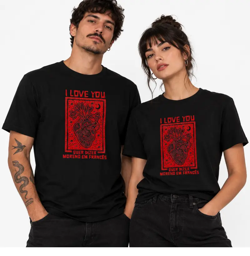 Camiseta I Love You 