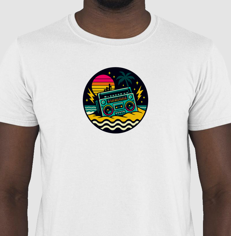 Camiseta Sunset Carioca — Boombox na Orla | Posto80