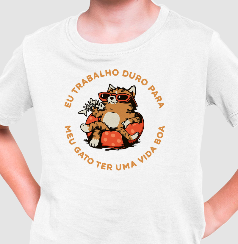 Vida boa pro meu gato