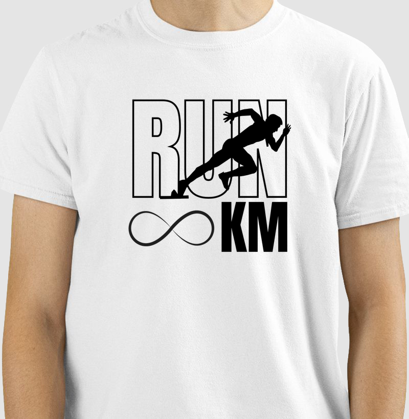 Camiseta Run KM Corrida de Rua