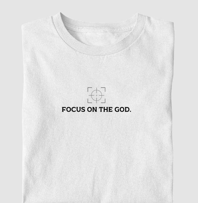 "FOCUS ON GOD" 👀 MANTENHA SEUS OLHOS NO SUPREMO 🙌 📖