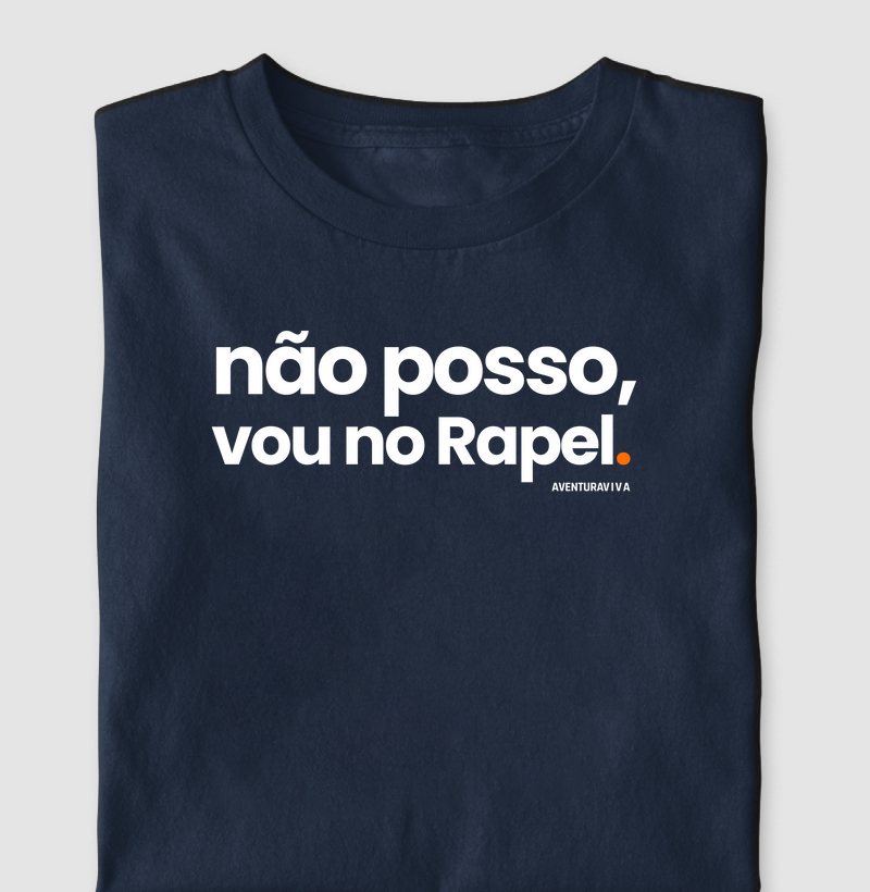 Não posso vou no no rapel