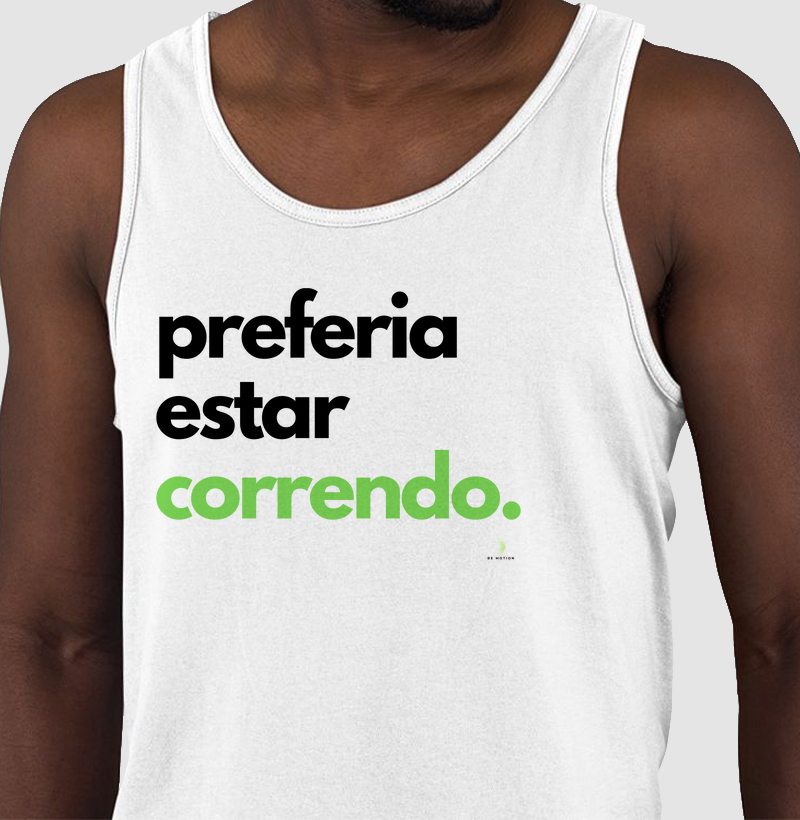 Preferia estar correndo