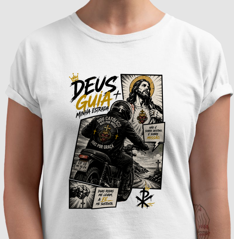 Motociclista Católico: Deus Guia Minha Estrada