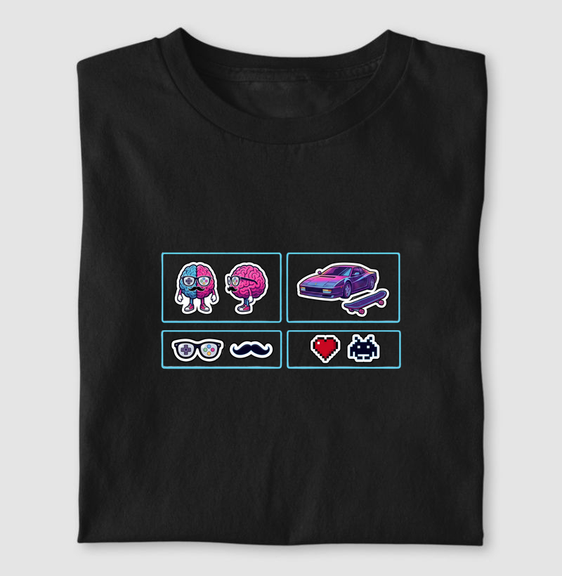 Camiseta Vaporwave Retrô