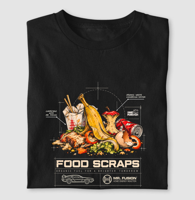 Food Scraps Organic Fuel - Camiseta