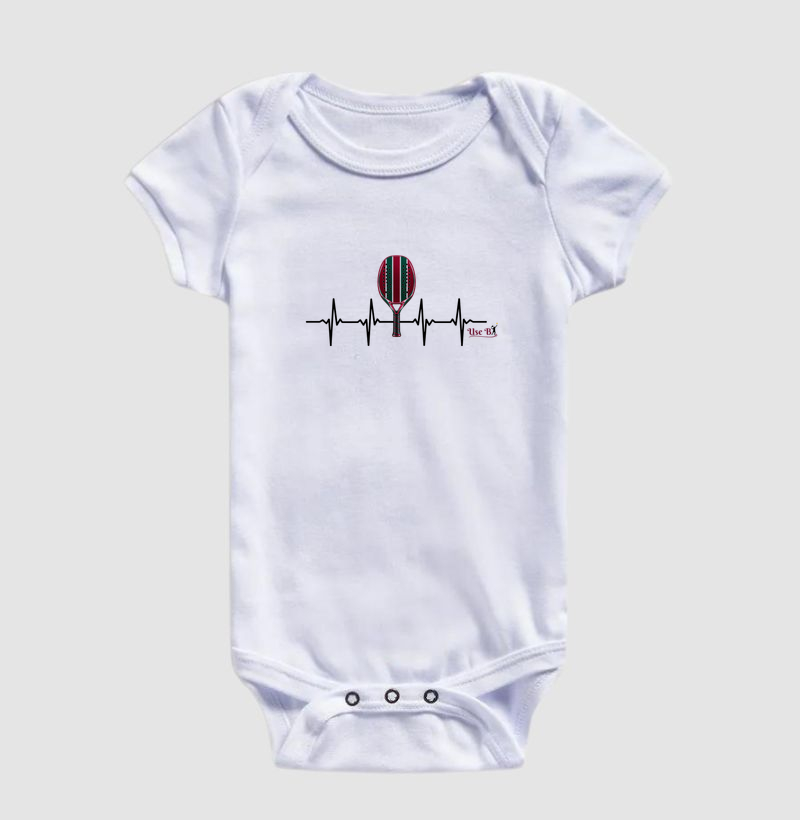 Batimentos Grená - Body Infantil