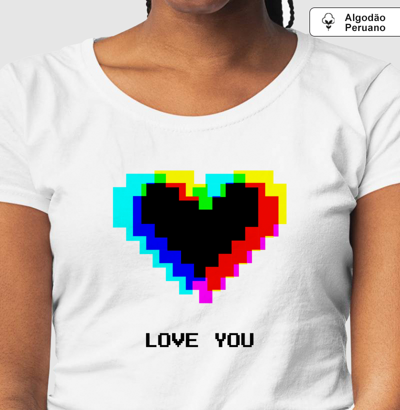 LOVE YOU – PIXEL HEART