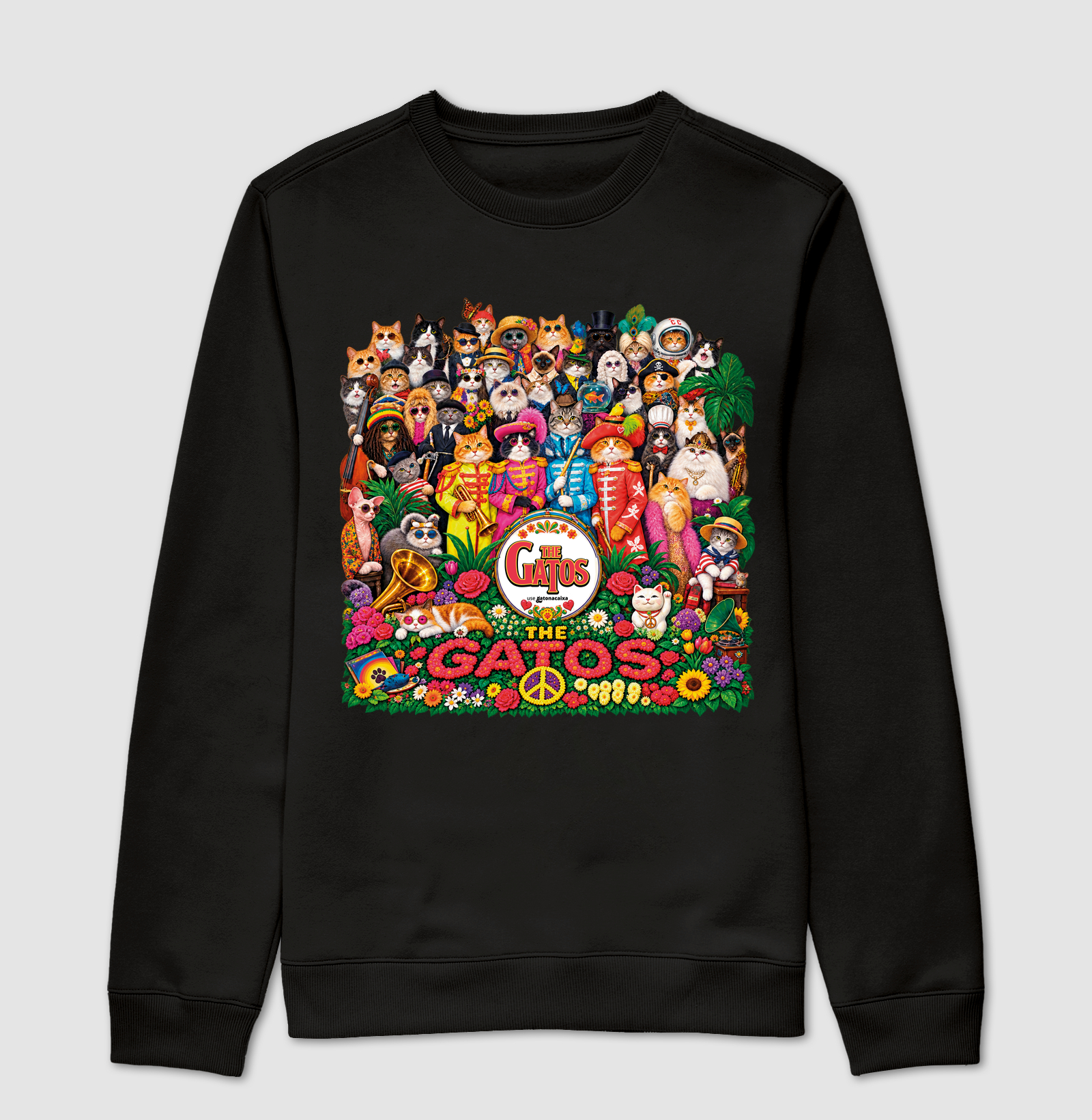 The Gatos – Sgt. Peppers - Suéter Moletom
