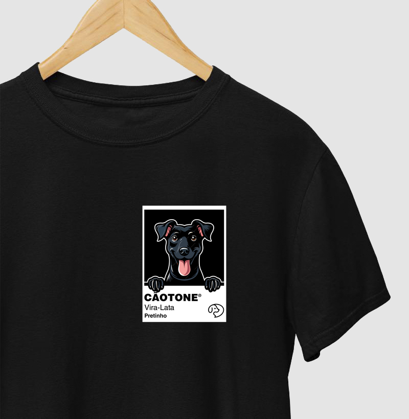 Cãotone Vira-Lata Preto