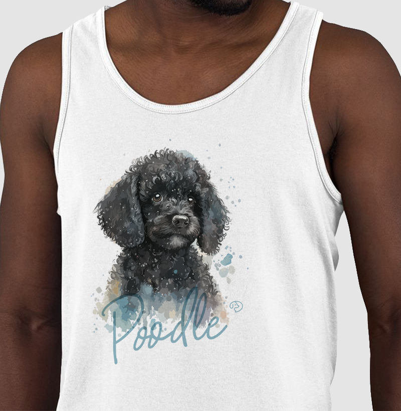 Poodle Preto Splash