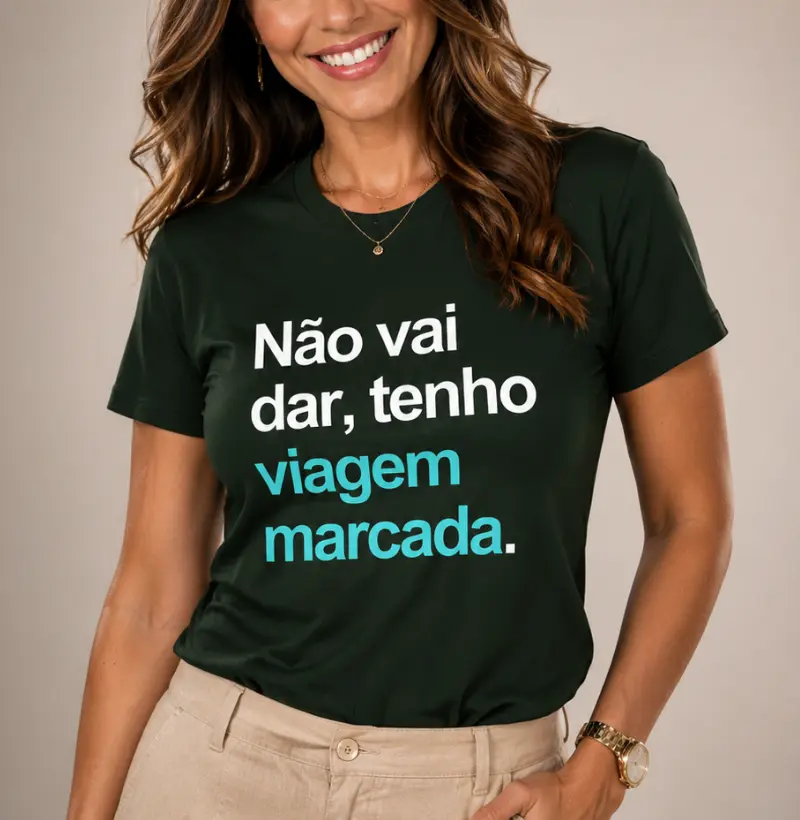 Tenho viagem marcada