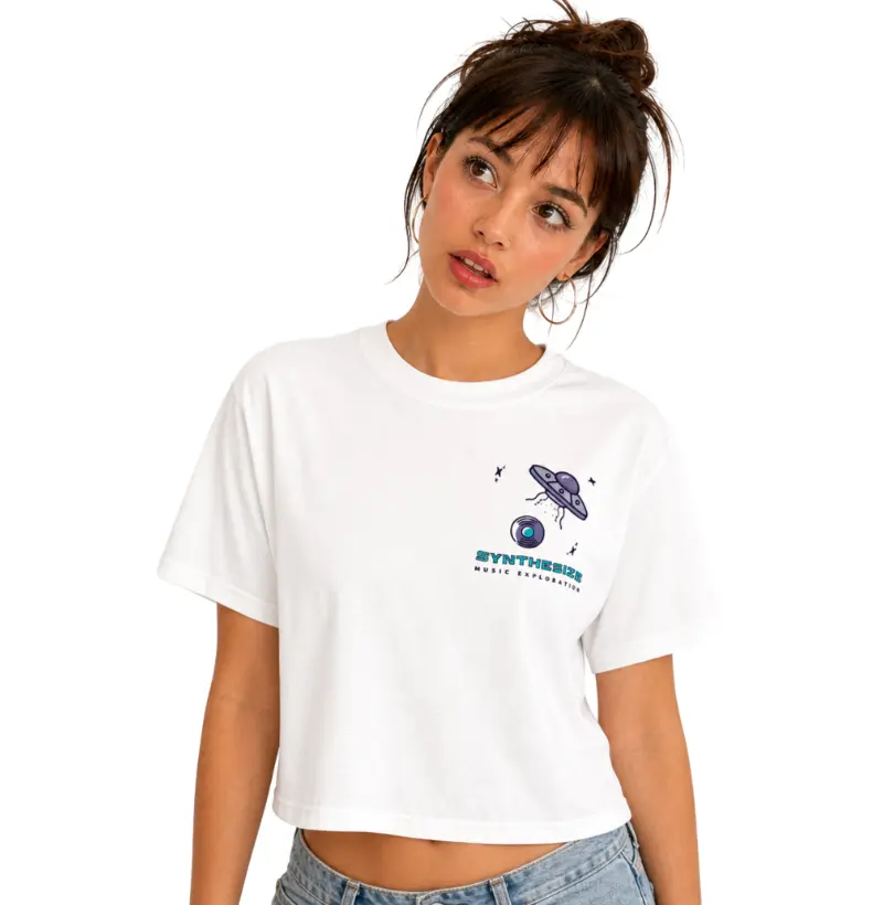 MUSIC EXPLORATION — Camiseta Cropped