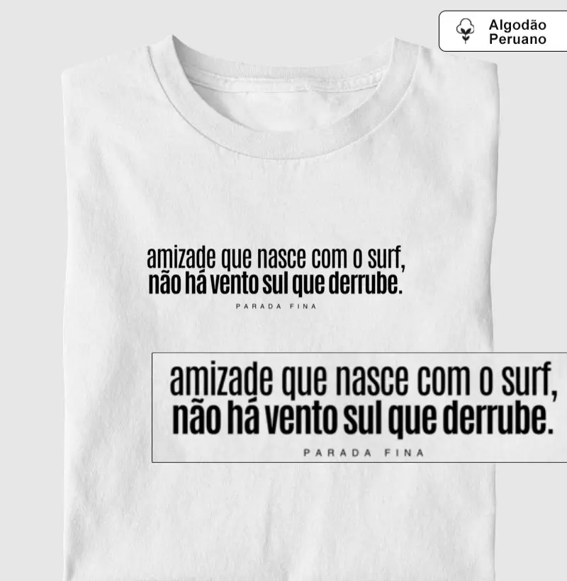 amizade que nasce com o surf