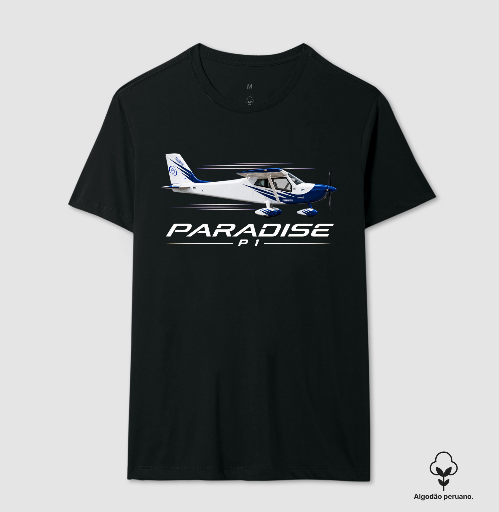 Paradise P1 LSA - Camiseta Algodão Peruano