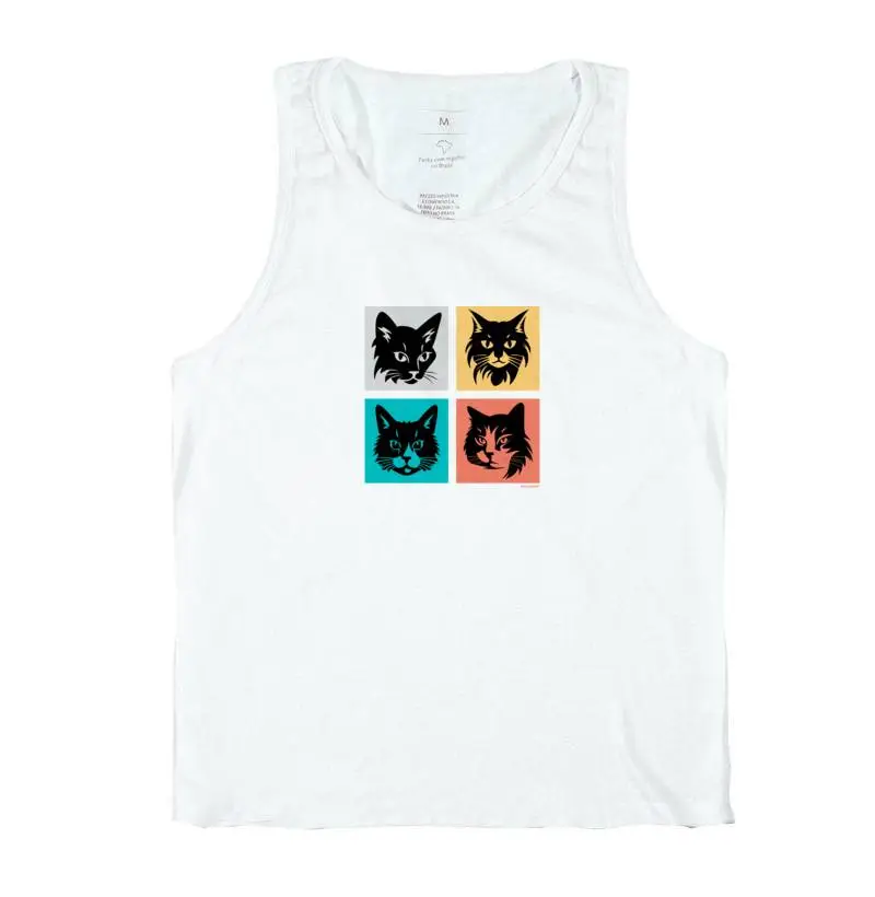 #54 - Quadrinhos Silhueta Gatos