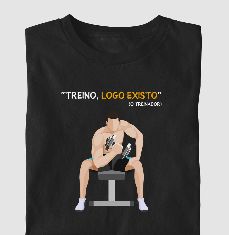 Treino, logo existo
