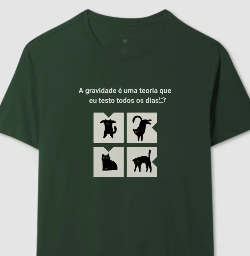 A gravidade é uma teoria que eu testo todos os dias.