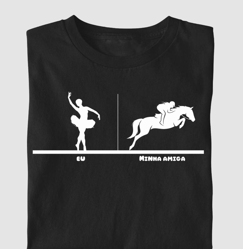 Minha amiga  Hipismo
