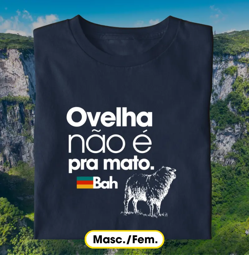Ovelha não é pra mato