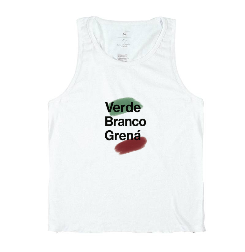 Flu Verde Branco Grená