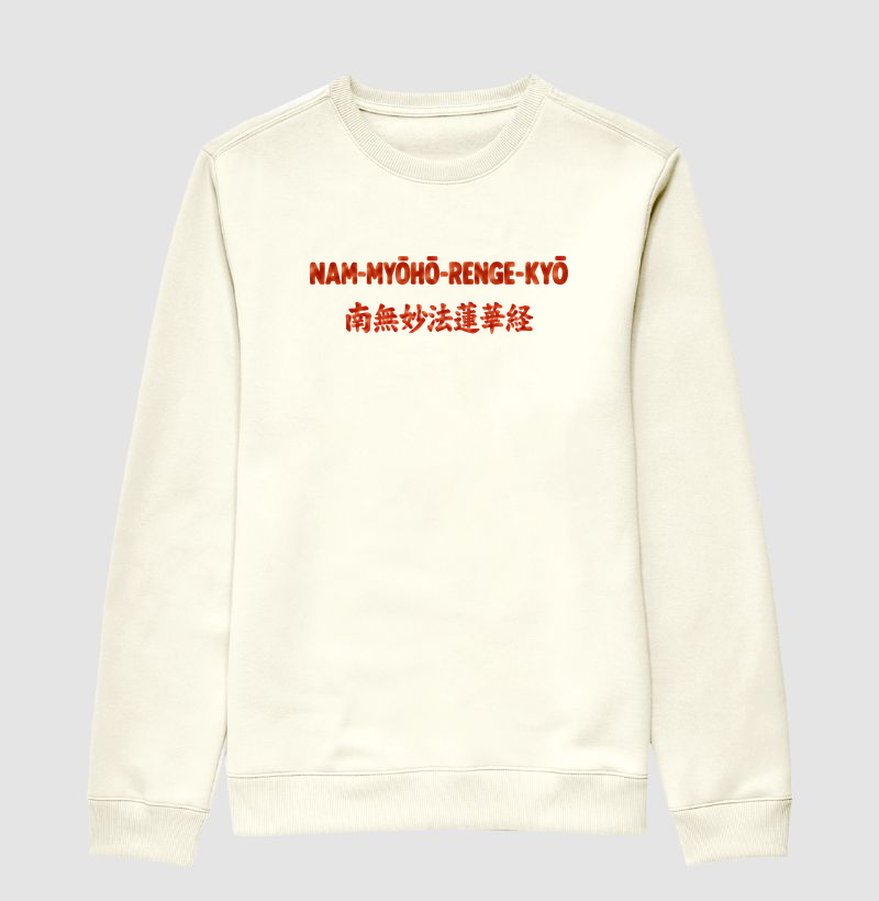 NAM-MYŌHŌ-RENGE-KYŌ - Suéter Moletom