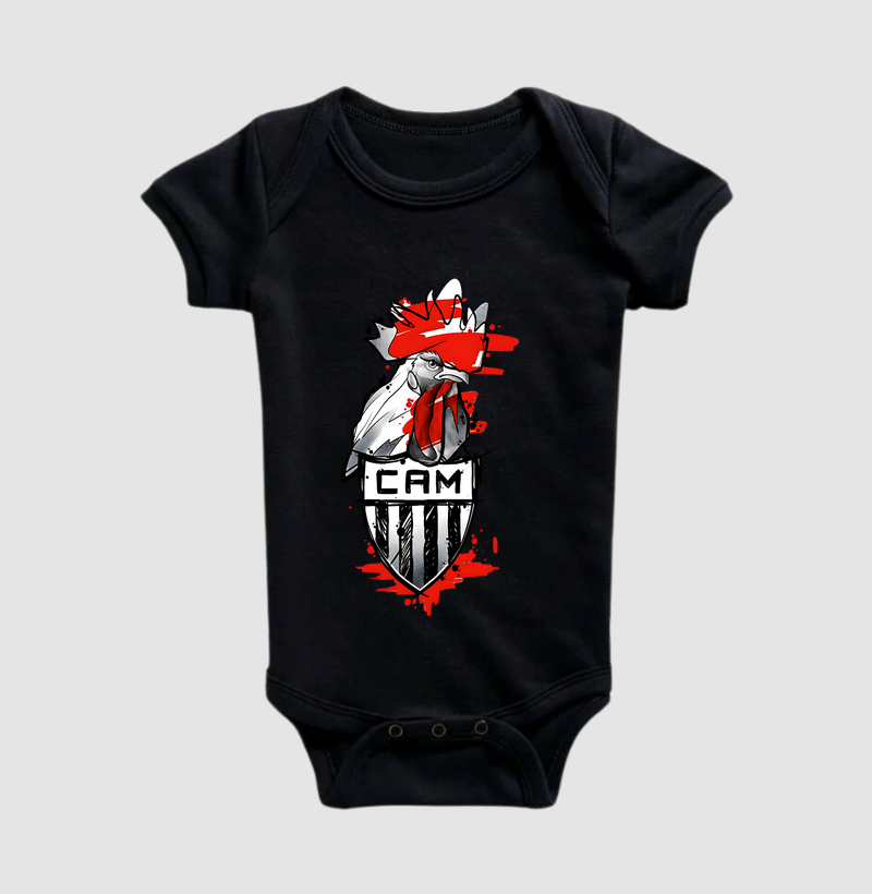 Body Infantil Baby GaloDoido + Escudo