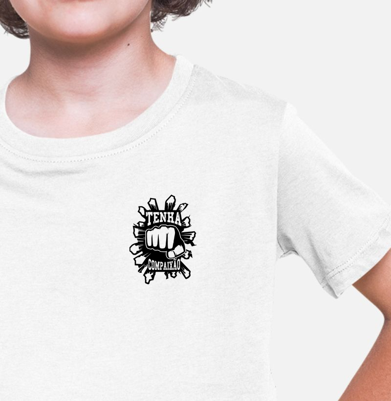 Tenha Compaixão – Estampa no Bolso Inspirada no Karate