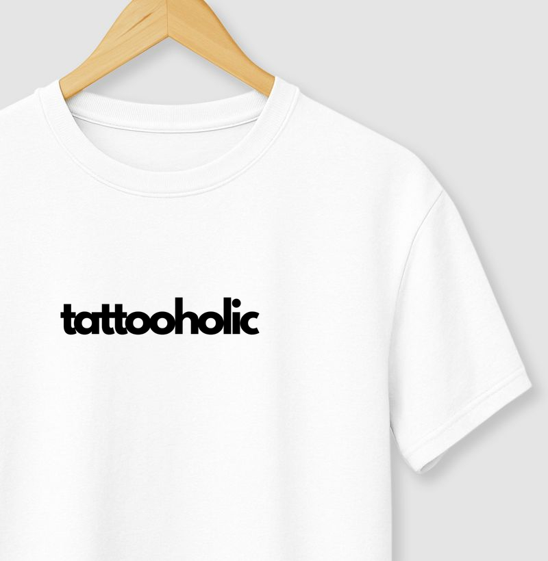 Camiseta TATTOOHOLIC | Camiseta Tatuagem | TODAY