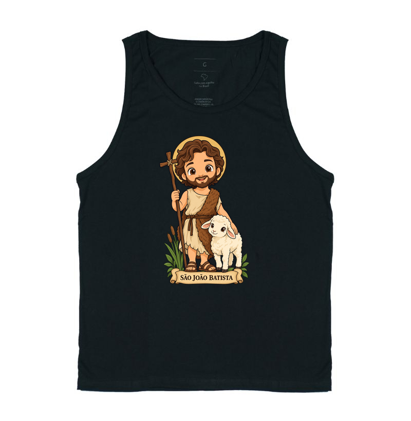 São João batista estilo chibi - Regata