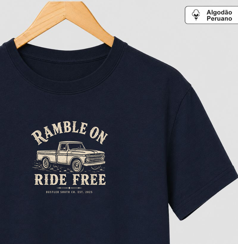 Camiseta Country Truck Ramble On