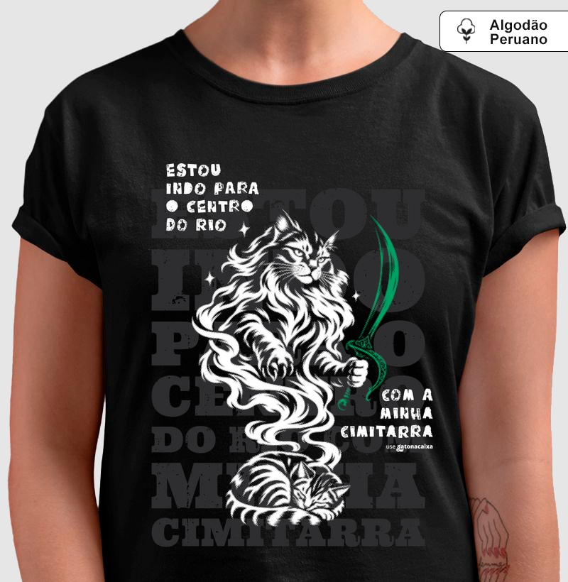 Cimitarra - Camiseta Algodão Peruano