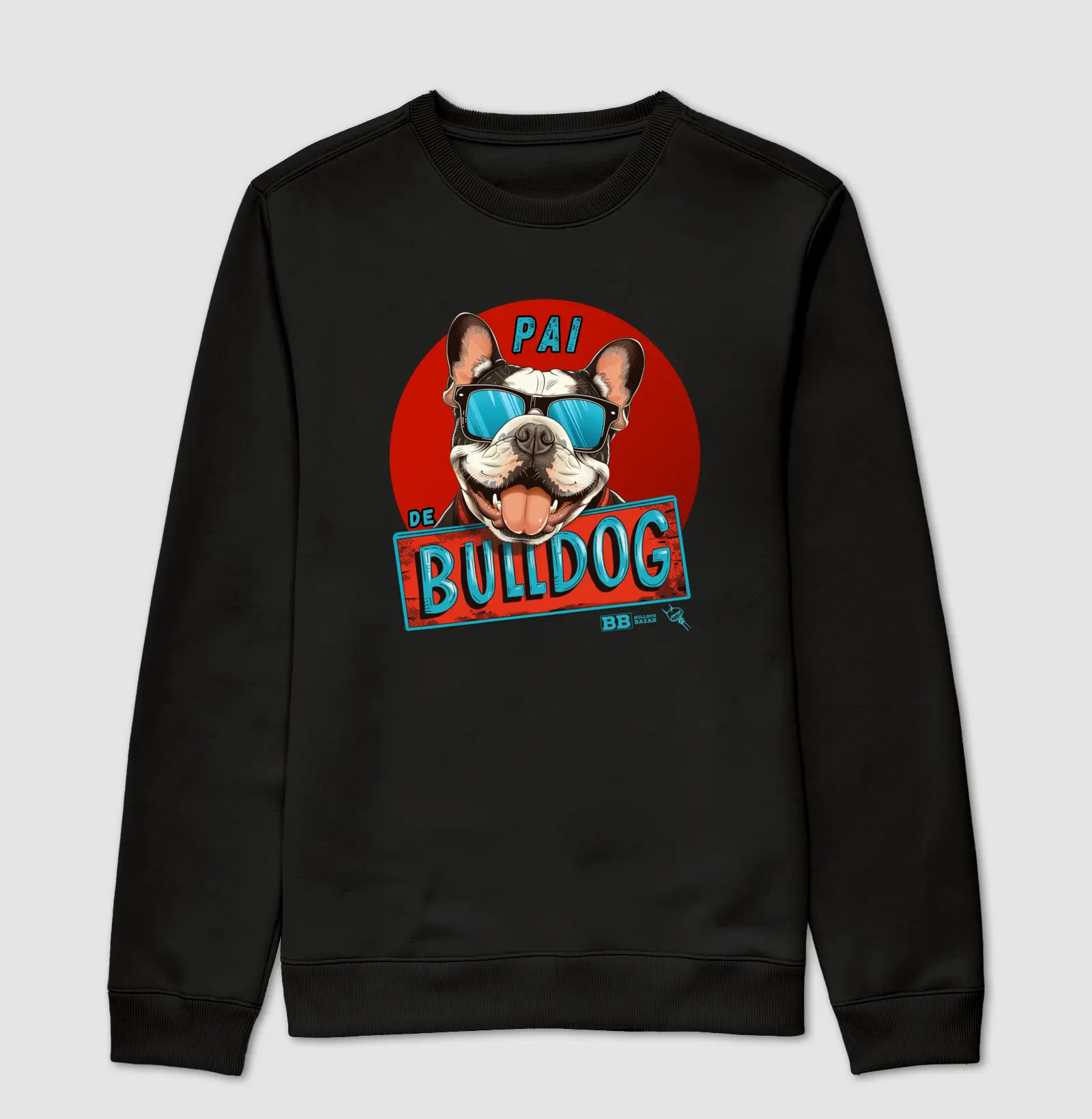 Sueter Bulldog Frances "Pai de Bulldog VII"