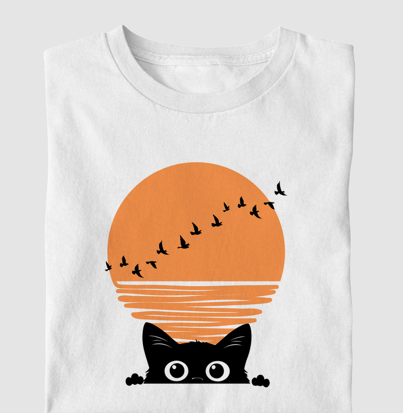 Espiando o Pôr do Miau