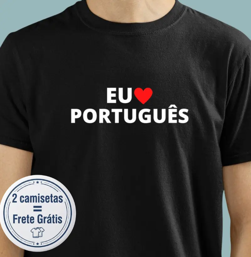 Camiseta Premium Português/Literatura