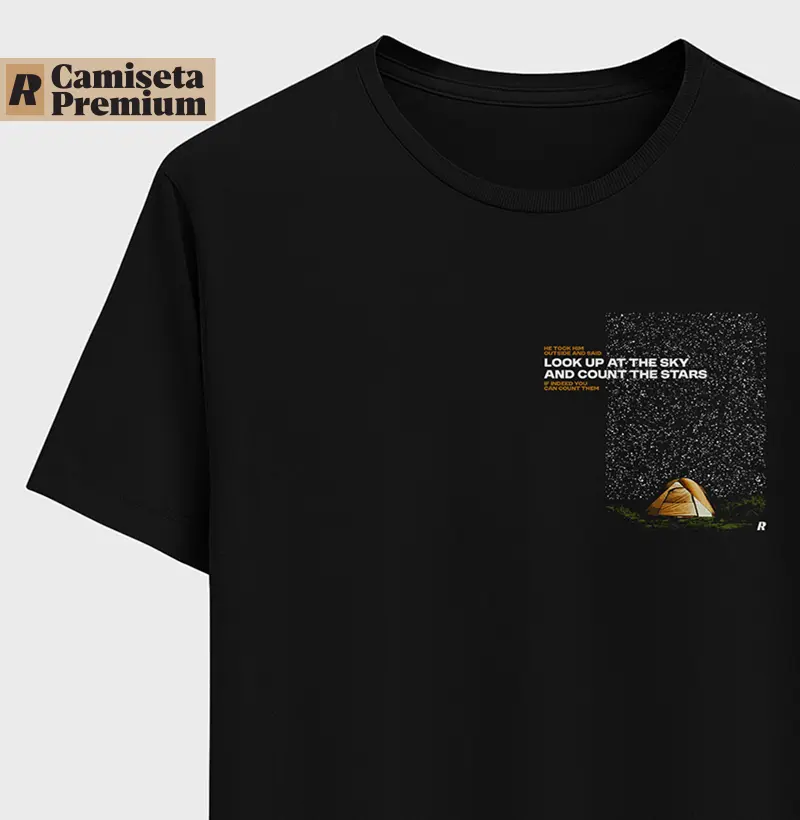 Camiseta ABRAÃO - Algodão Peruano