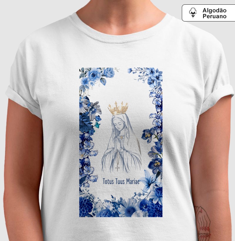 Totus Tuus Mariae - Floral