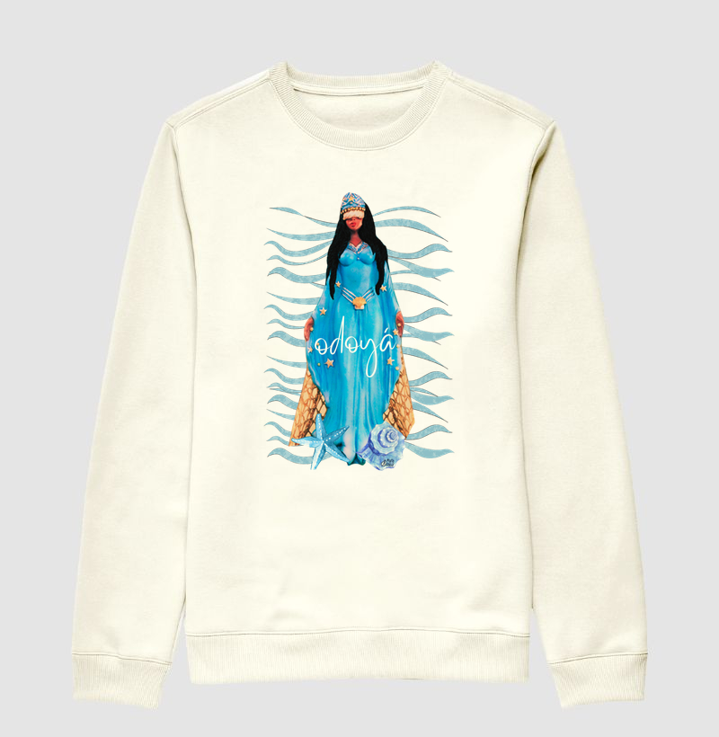Suéter Moletom Odoyá Iemanjá Maria Patuá