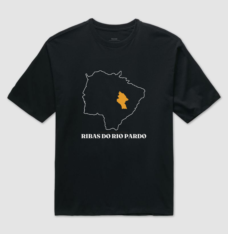 Ribas do Rio Pardo | Traço MS - Camiseta Oversized
