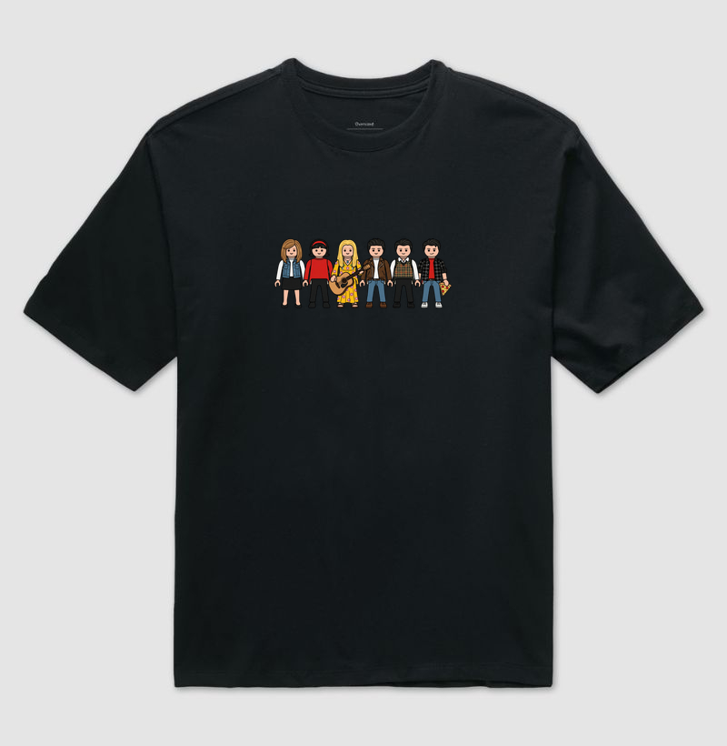 Camiseta Friends Playmobil| Coleção Ô Bicha