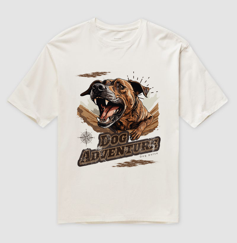 Camiseta Oversized Dog Pulse – Dog Adventure