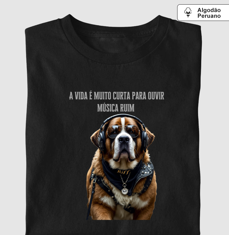 A vida é muito curta pra ouvir musica ruim - São Bernardo