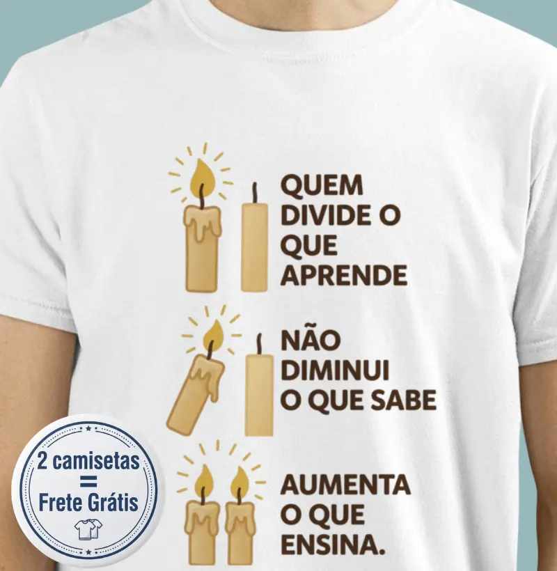 Camiseta Premium Professor/Pedagogo