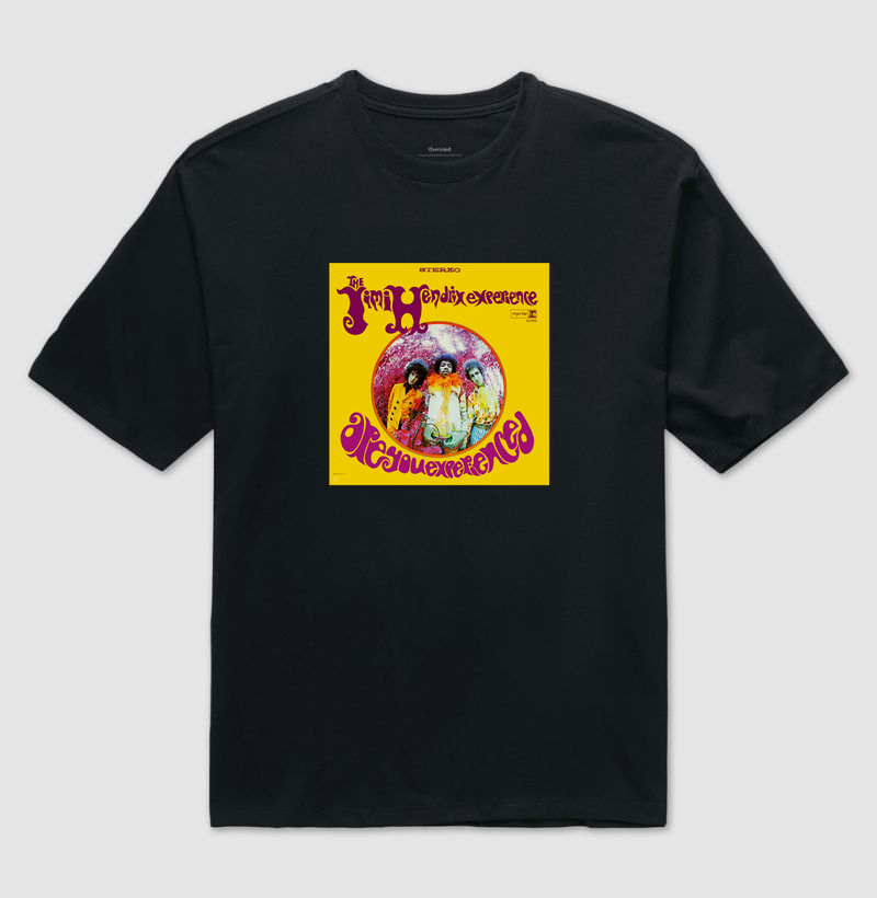 The Jimi Hendrix Experience Album - Camiseta Oversized